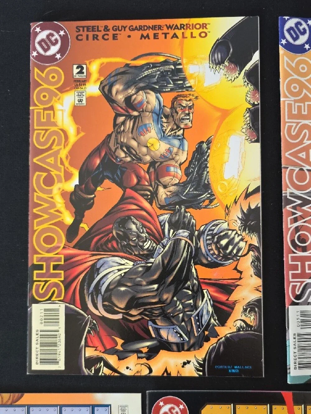 Comic Book Collection - Assorted Steel & Showcase Issues (5)